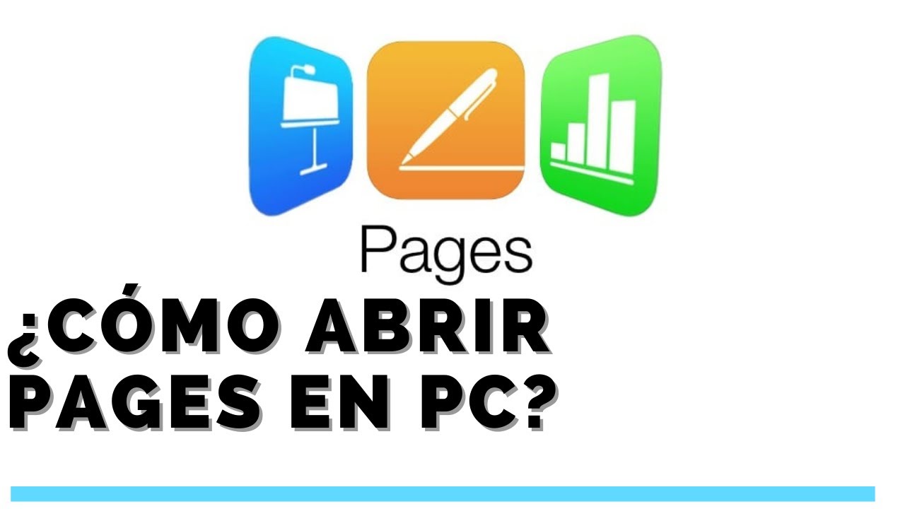 abrir un documento pages en windows