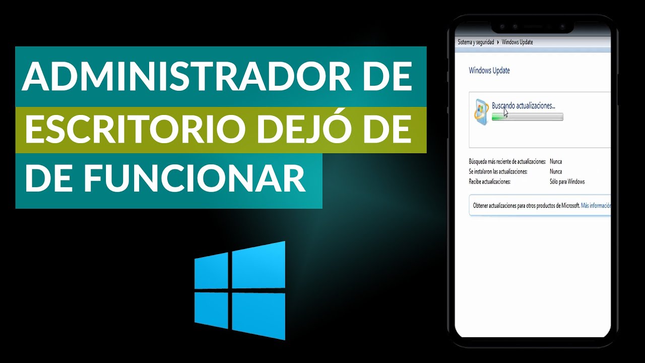 administrador de ventanas dejo de funcionar