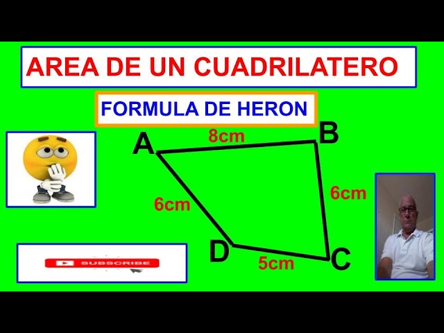 calcular el area de un cuadrilatero irregular