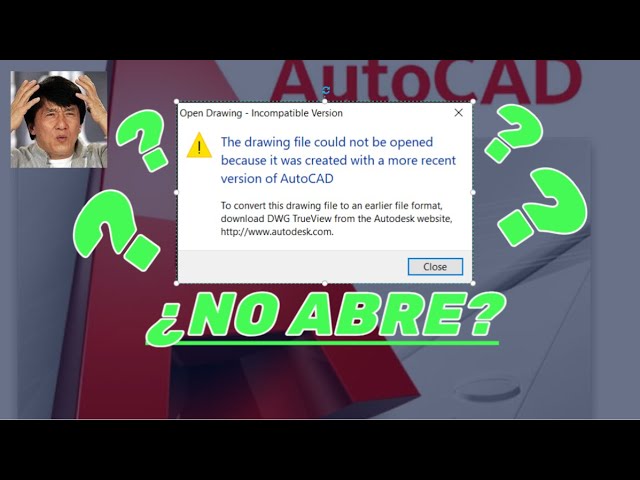 como abrir un plano de autocad en una version anterior