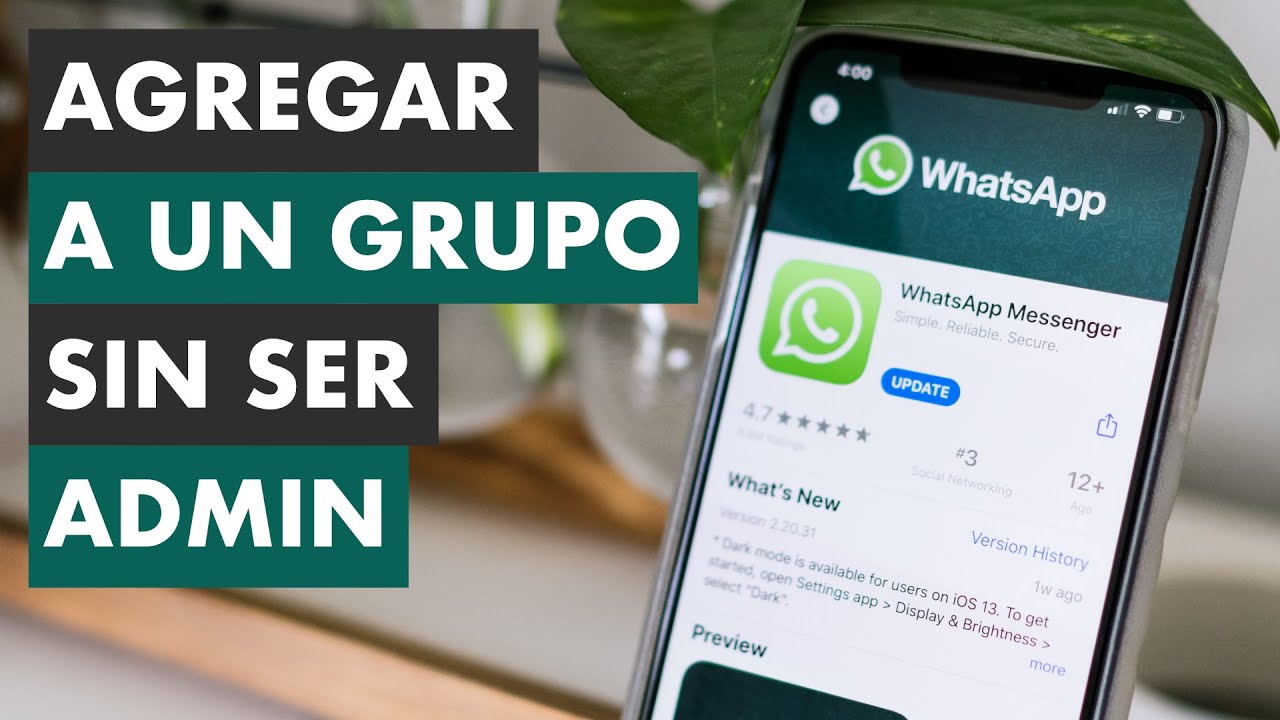 como agregar a un grupo de whatsapp sin ser administrador