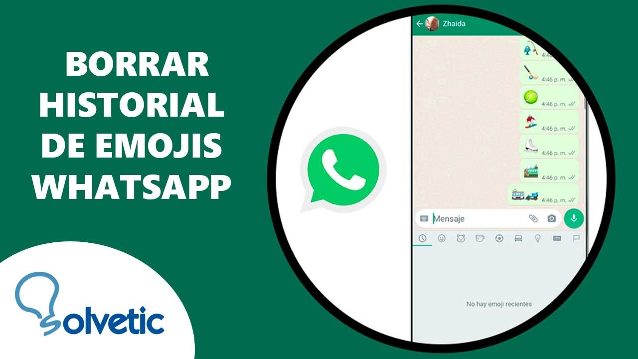 como borrar emoticonos recientes de whatsapp