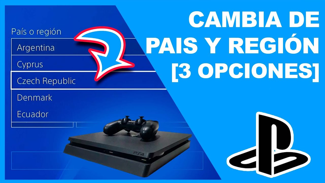 como cambiar la cuenta de psn de pais