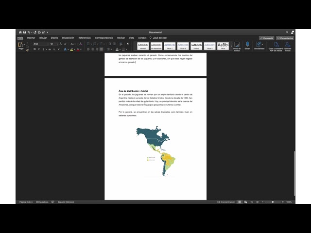 como cambiar la orientacion de una pagina en word mac