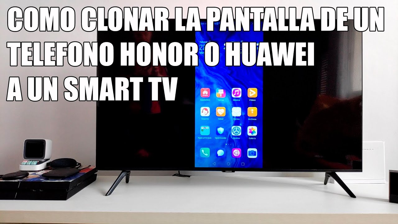 como conectar mi celular huawei a mi tv