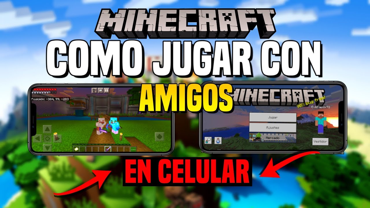 como conectarse en minecraft con un amigo