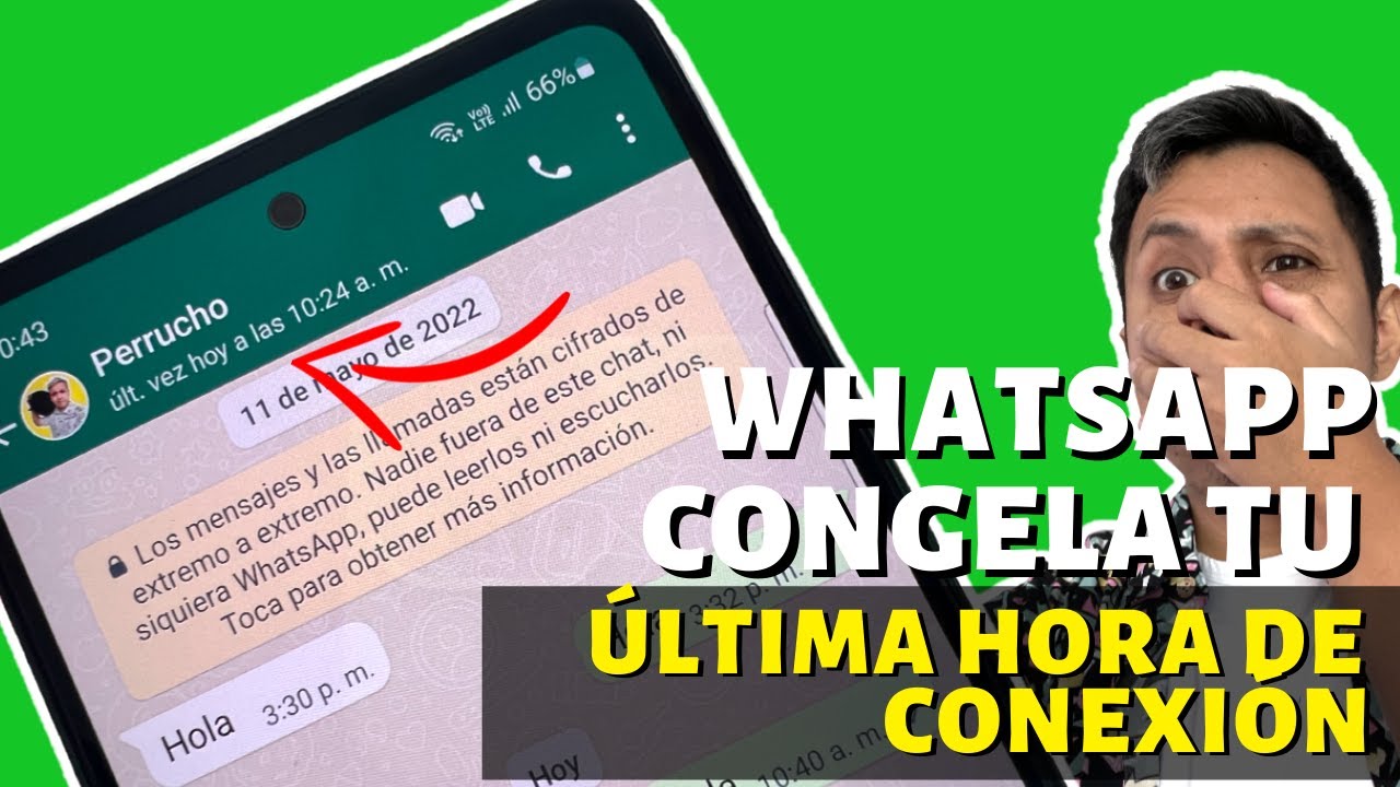 como congelar mi última conexión en whatsapp