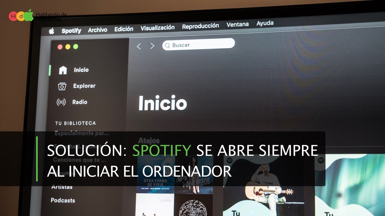 como hacer que spotify no se abra automaticamente en mac