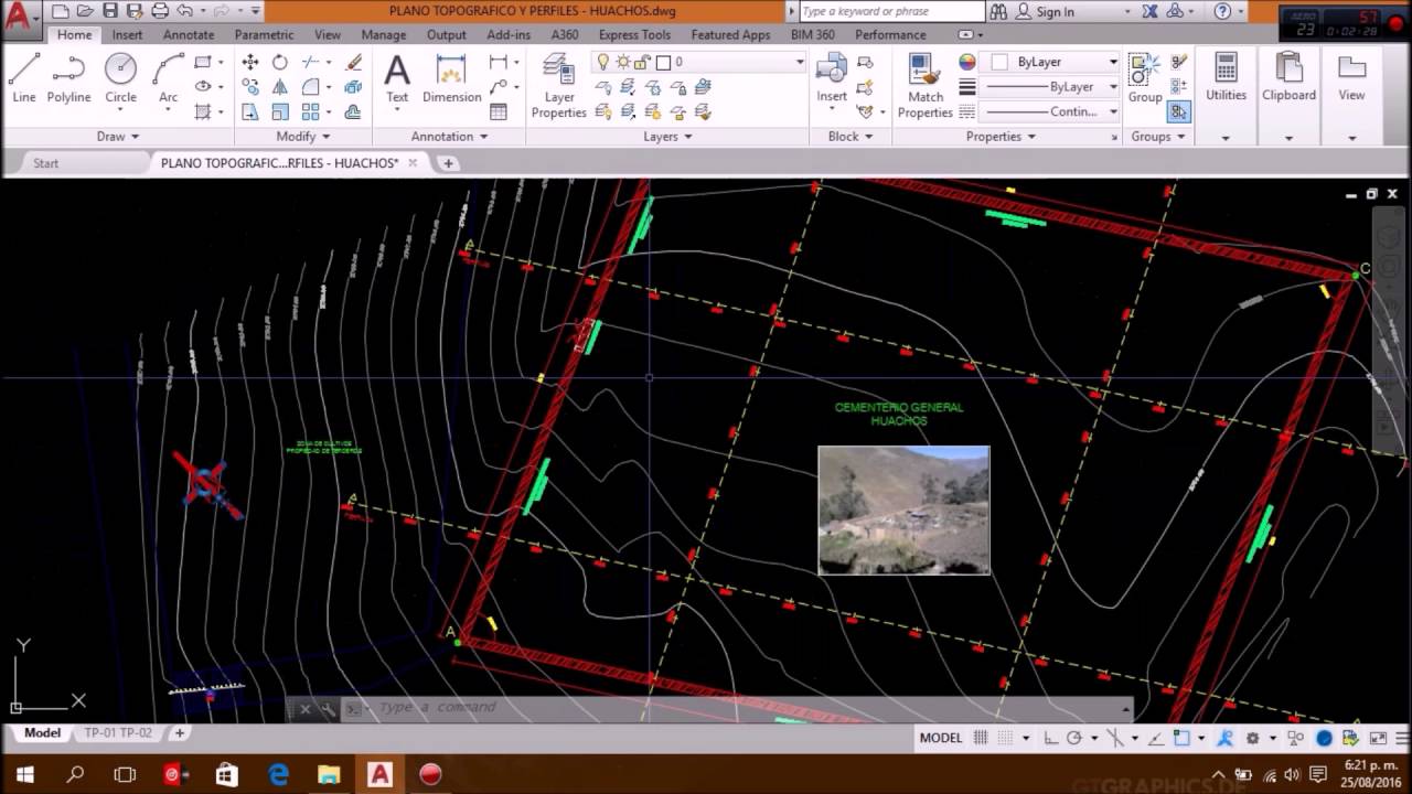 como insertar imagen en autocad 2017