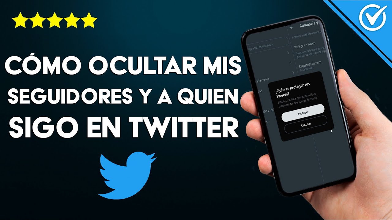 como ocultar mis seguidores en twitter