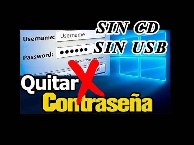 como quitar contraseña de windows 8.1