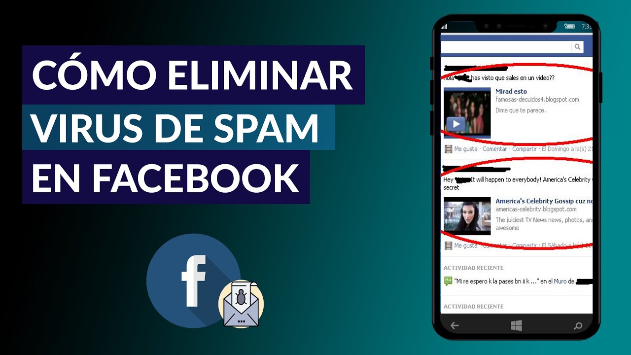 como quitar el spam de facebook