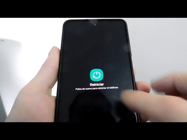 como reiniciar un celular samsung sin el boton de encendido