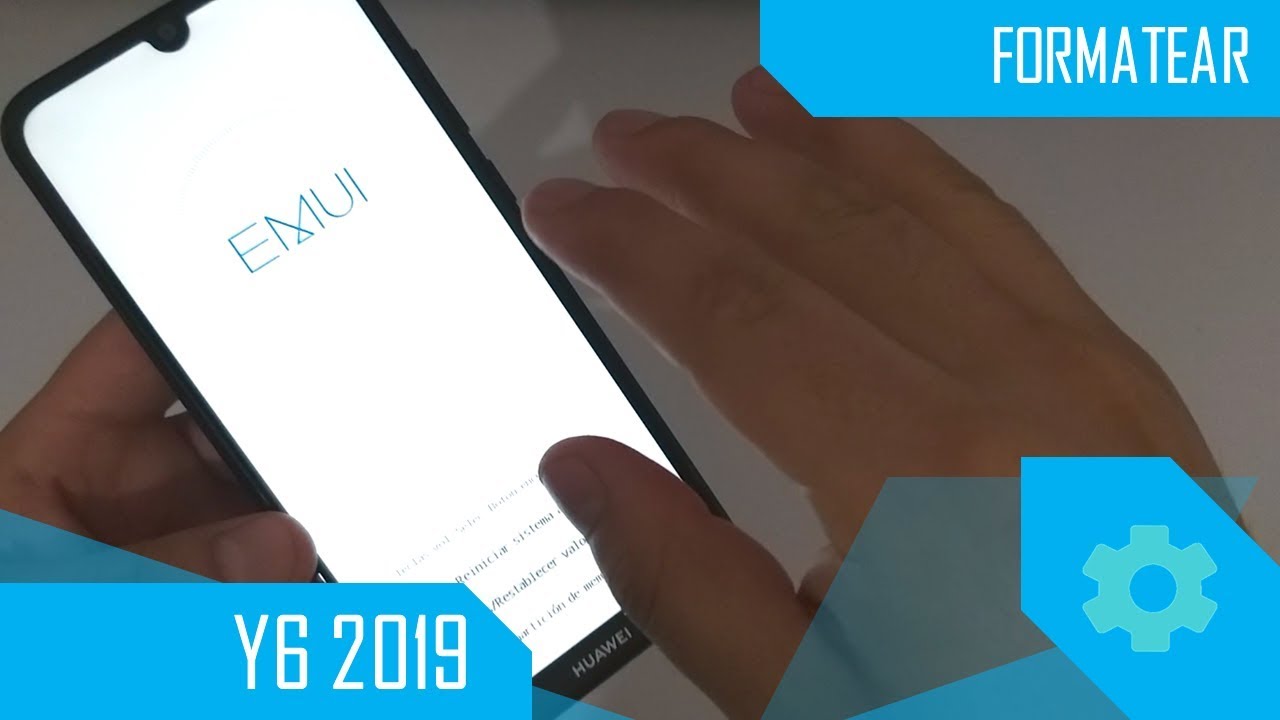 como resetear un huawei y6 2019