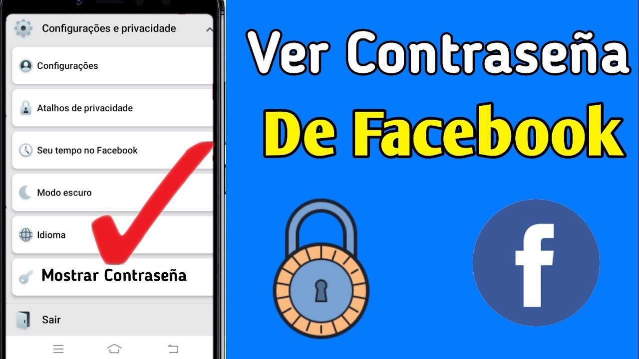 como saber la contraseña de facebook abierto