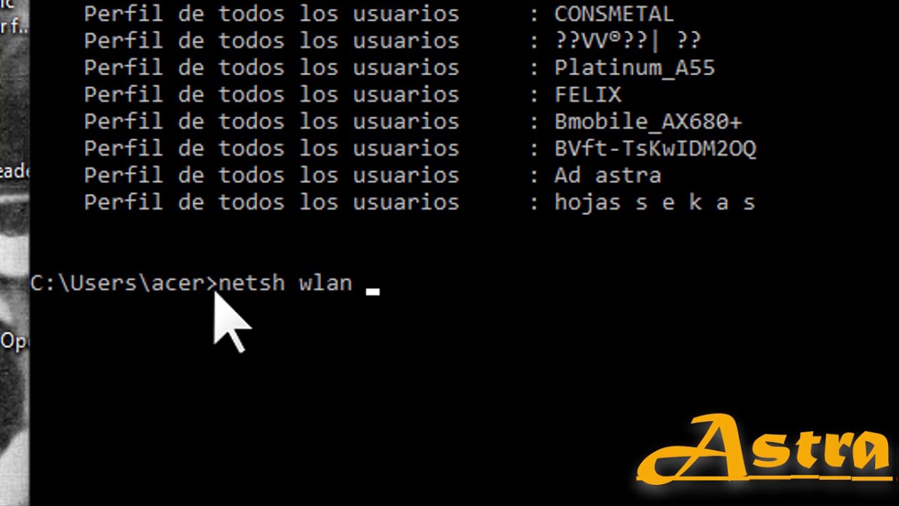 como sacar la contraseña de wifi con cmd