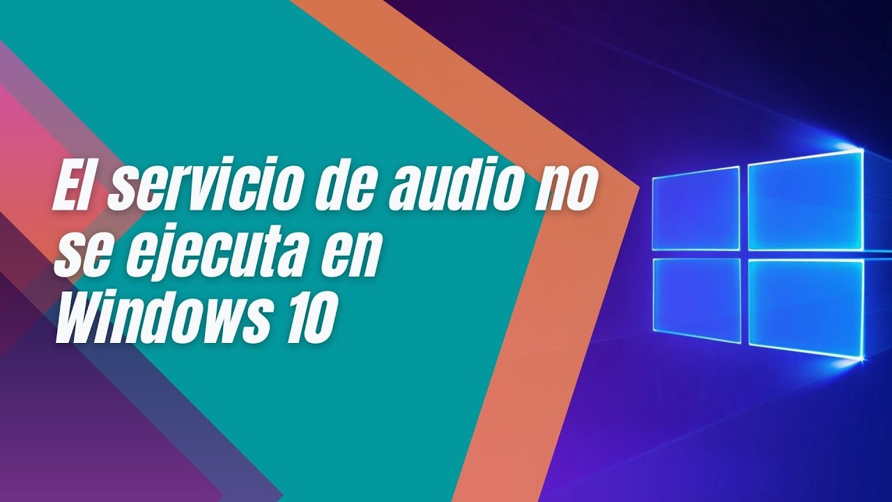 el servicio de audio no se esta ejecutando