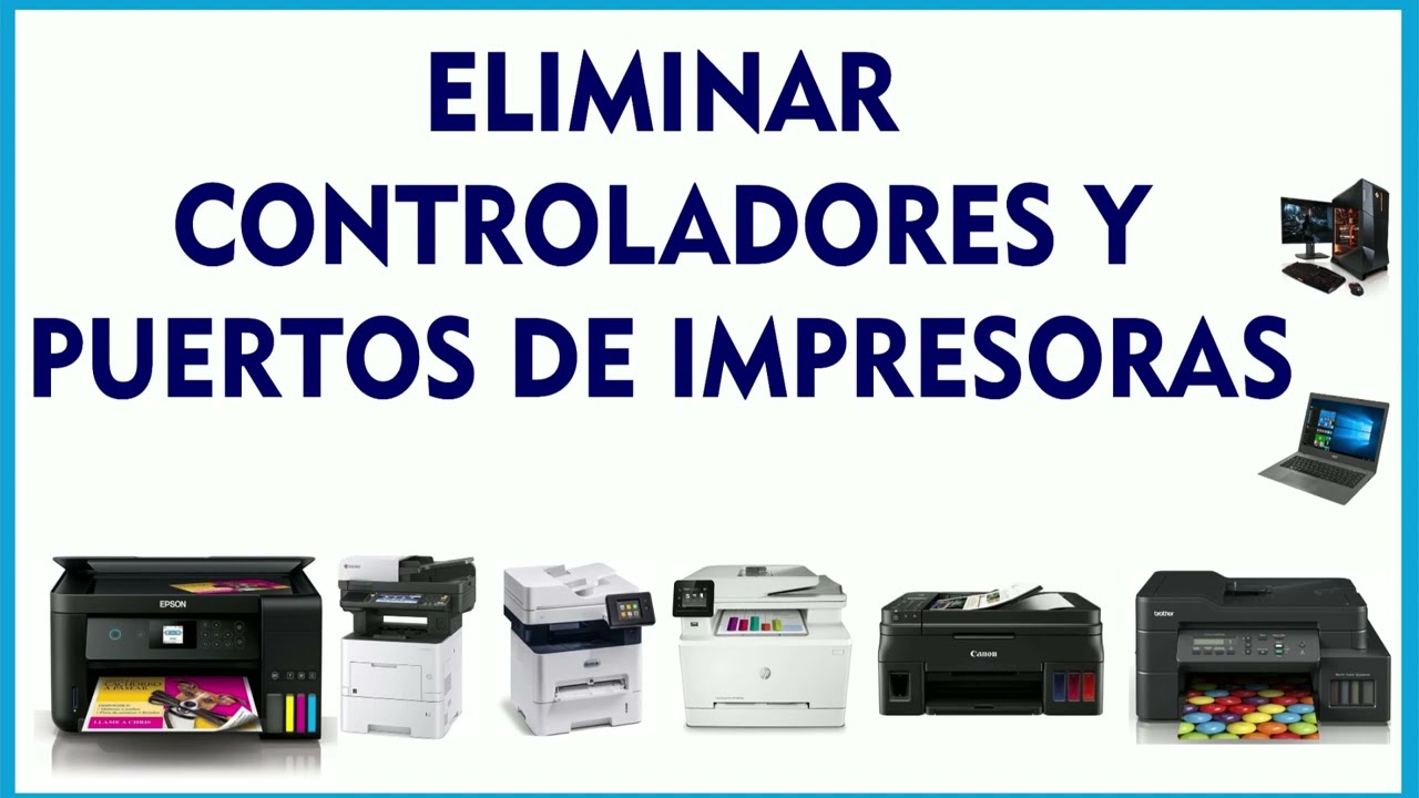 eliminar puertos de impresora windows 10