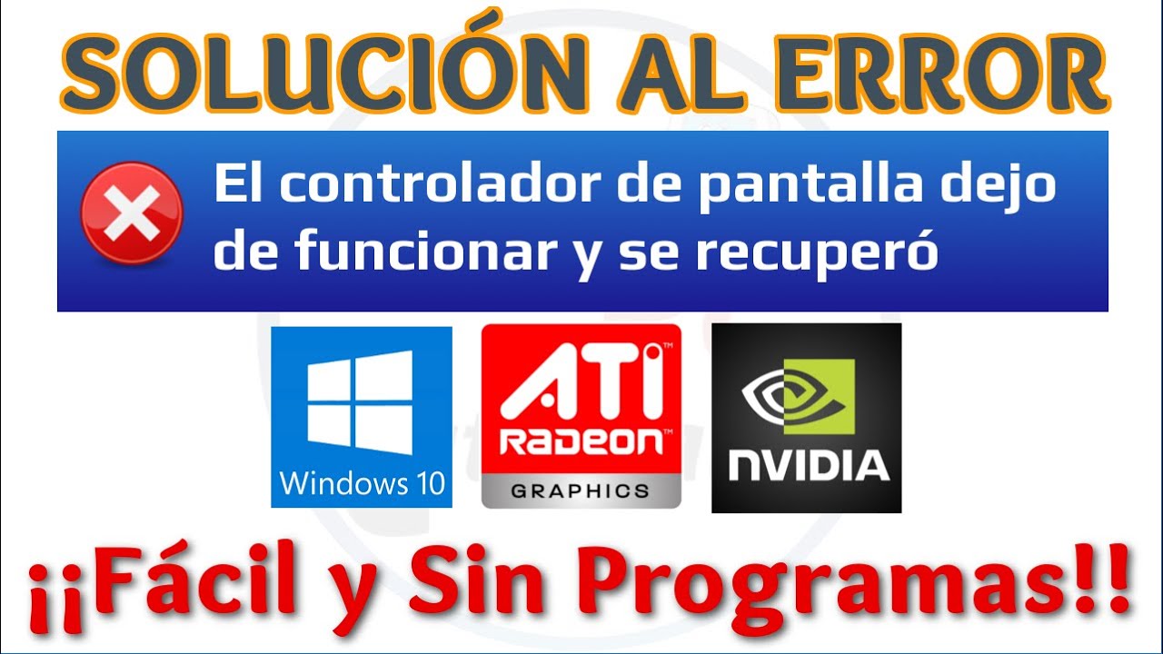 error al iniciar el controlador de pantalla