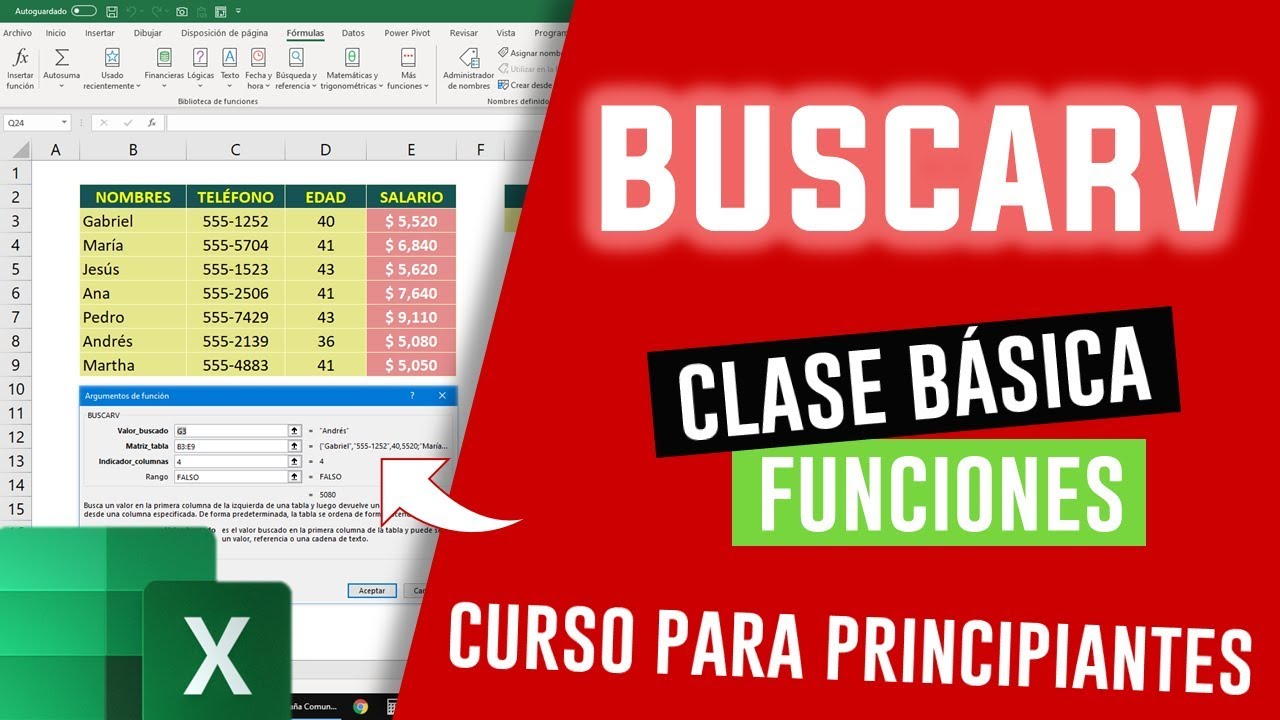 funciones de busqueda y referencia en excel