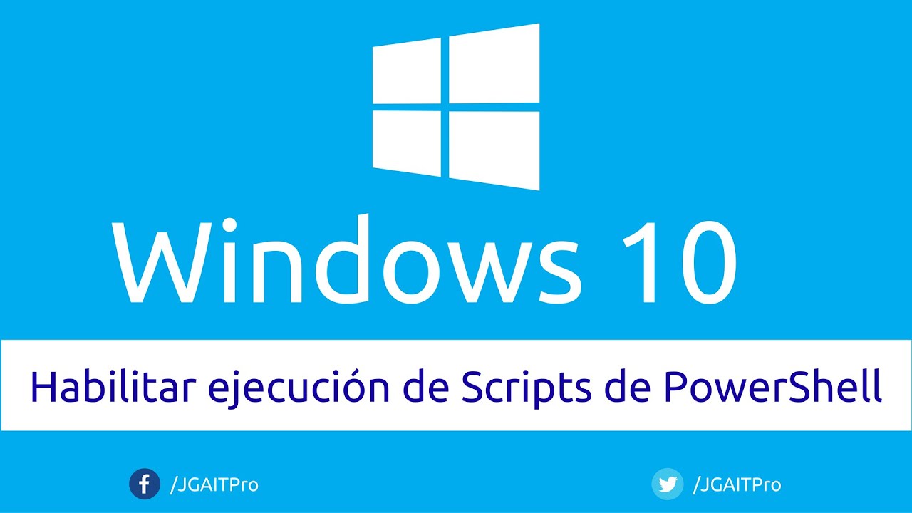 habilitar ejecucion de scripts powershell windows 7