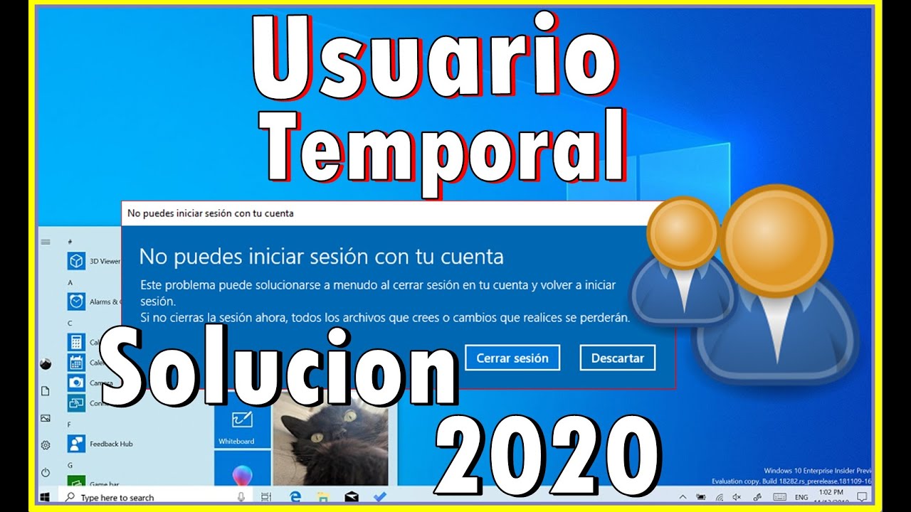 inicio de sesion con un perfil temporal windows 7