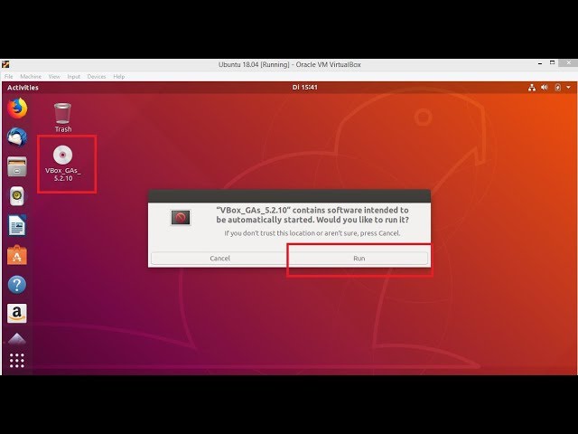 instalar guest additions virtualbox ubuntu 18.04