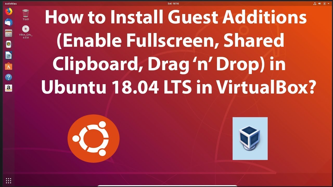 instalar guest additions virtualbox ubuntu 18.04