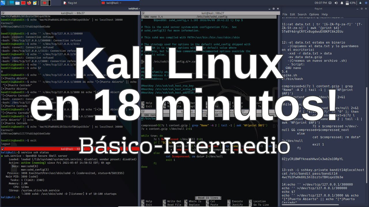 kali linux tutorial español desde cero