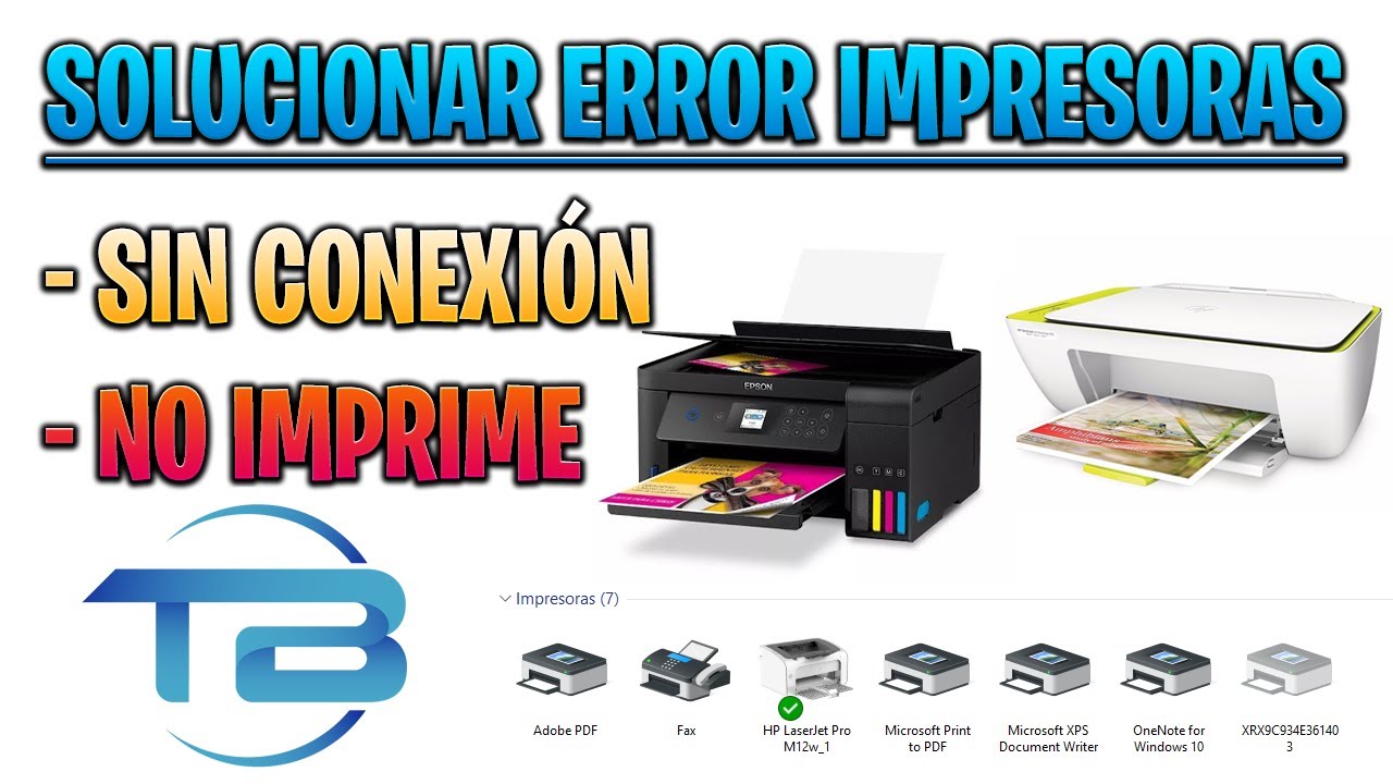 la impresora esta fuera de linea epson