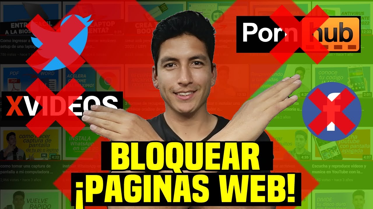 lista de redes sociales para bloquear por host