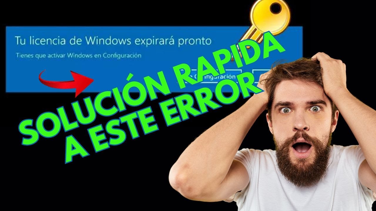 mi licencia de windows expiro que hago