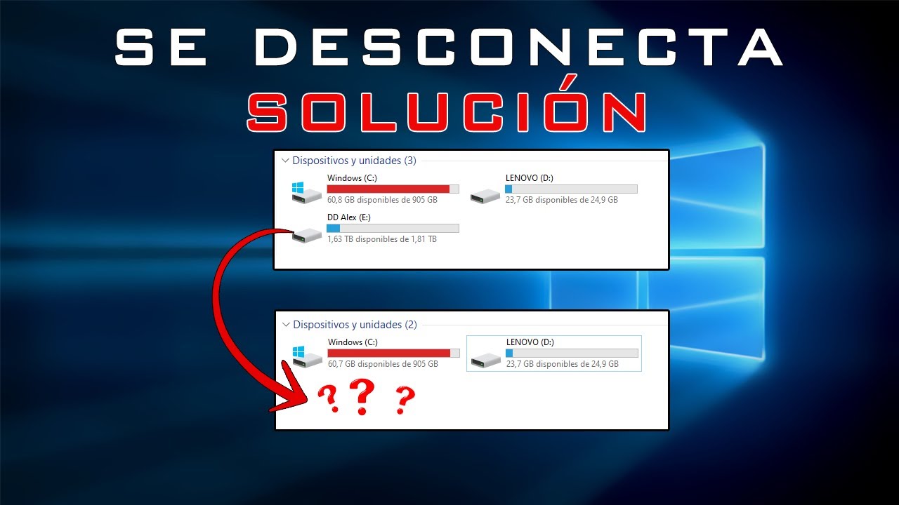 mi usb se conecta y desconecta