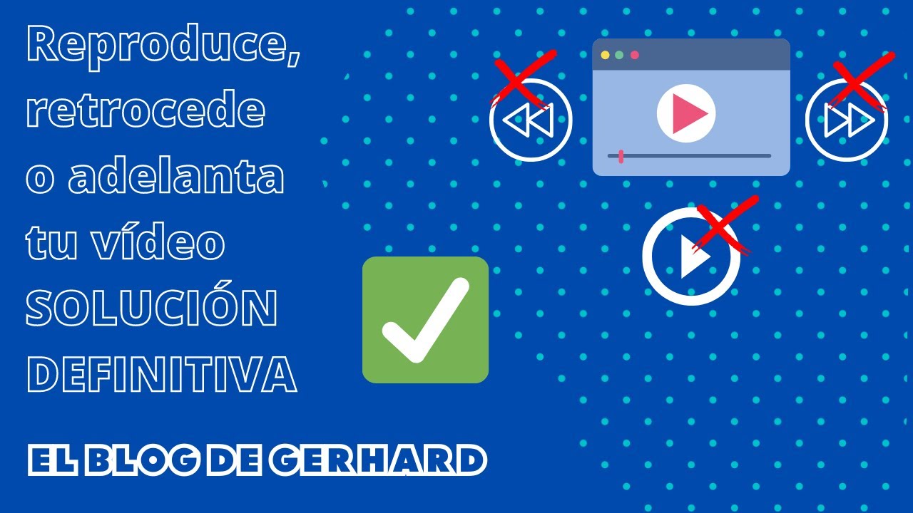 no puedo adelantar un video en windows media