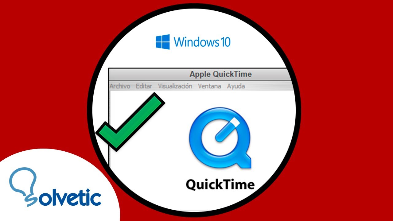 no puedo instalar quicktime en windows 10