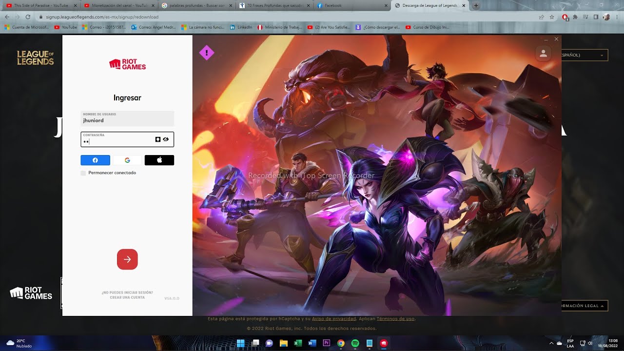 problemas para instalar league of legends