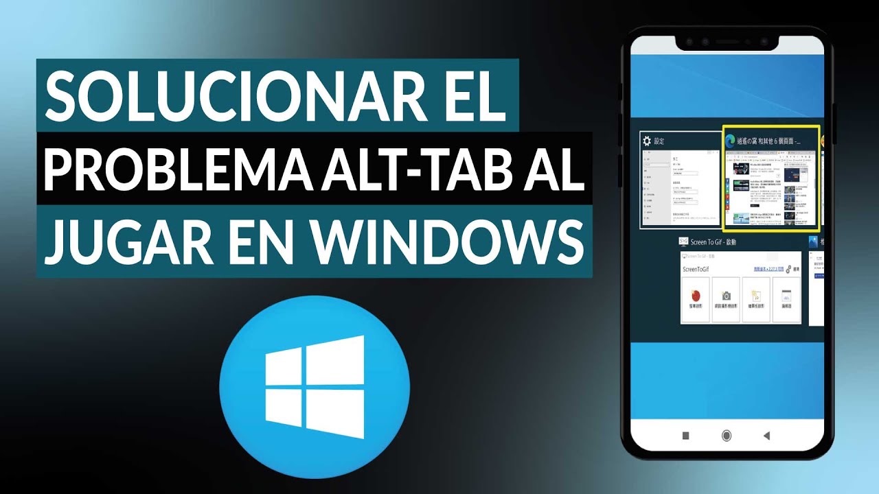 tecla alt no funciona windows 10