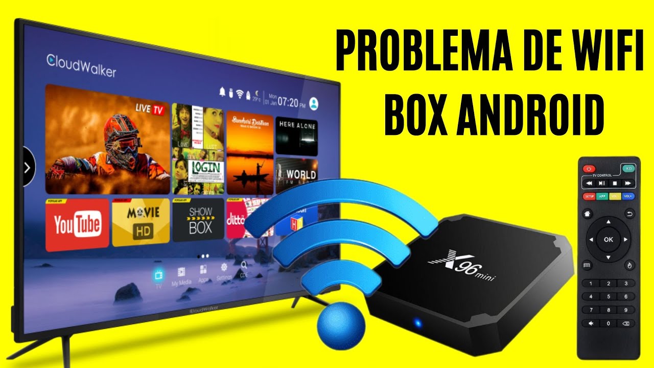 tv box android no se conecta a wifi