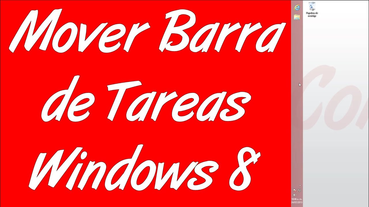 barra de tareas para windows 8