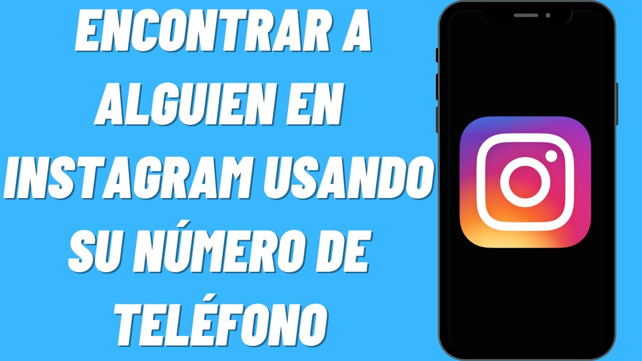 buscar instagram con numero de telefono