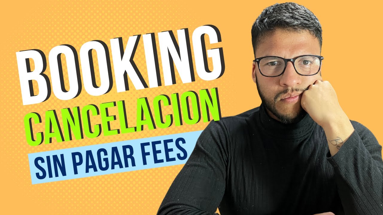 cancelar reserva booking sin cancelacion gratuita