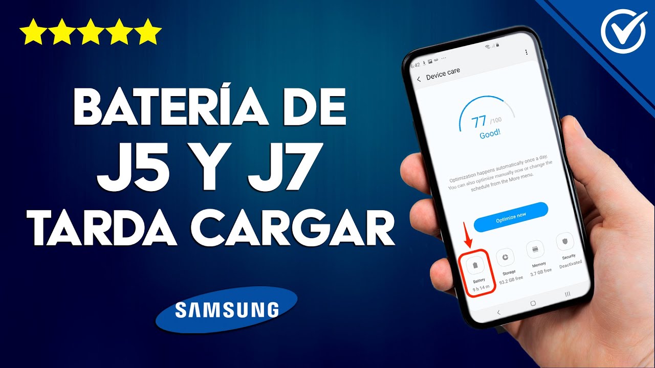 carga lenta en curso samsung j7