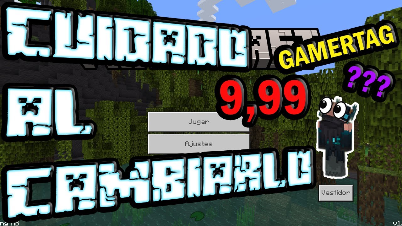 como cambiar el nombre de minecraft