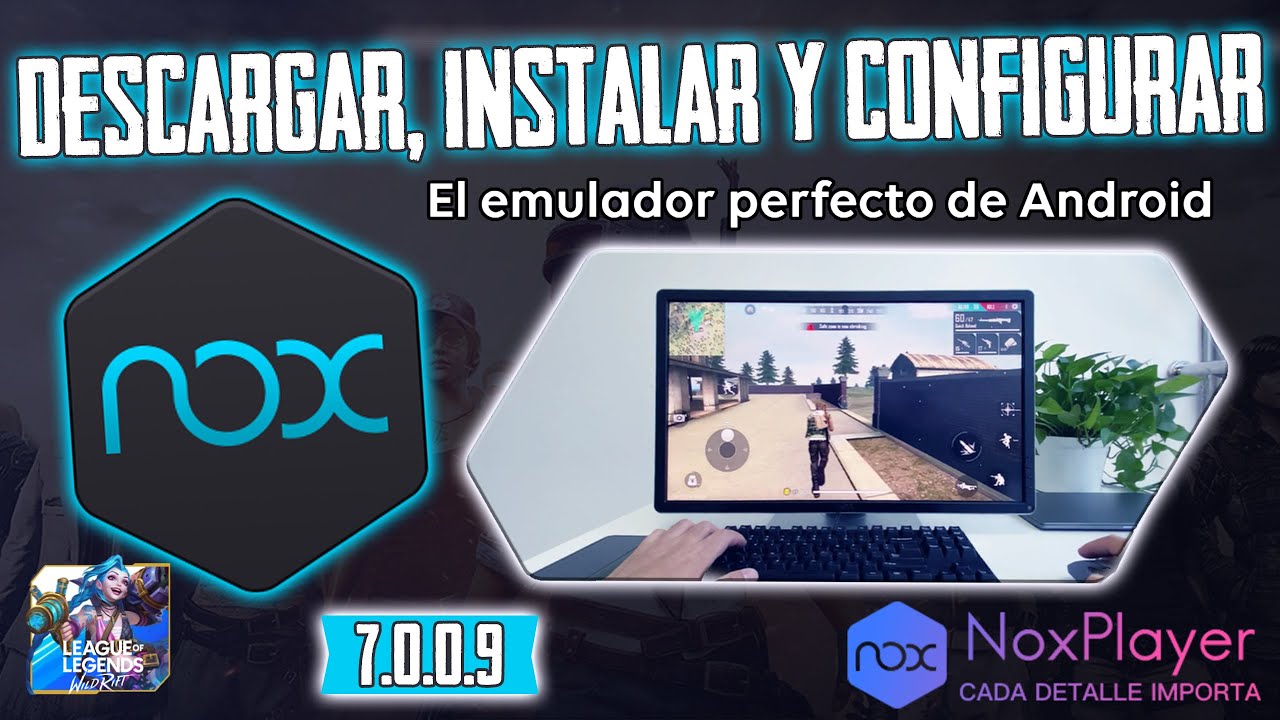 como configurar emulador nox en pc