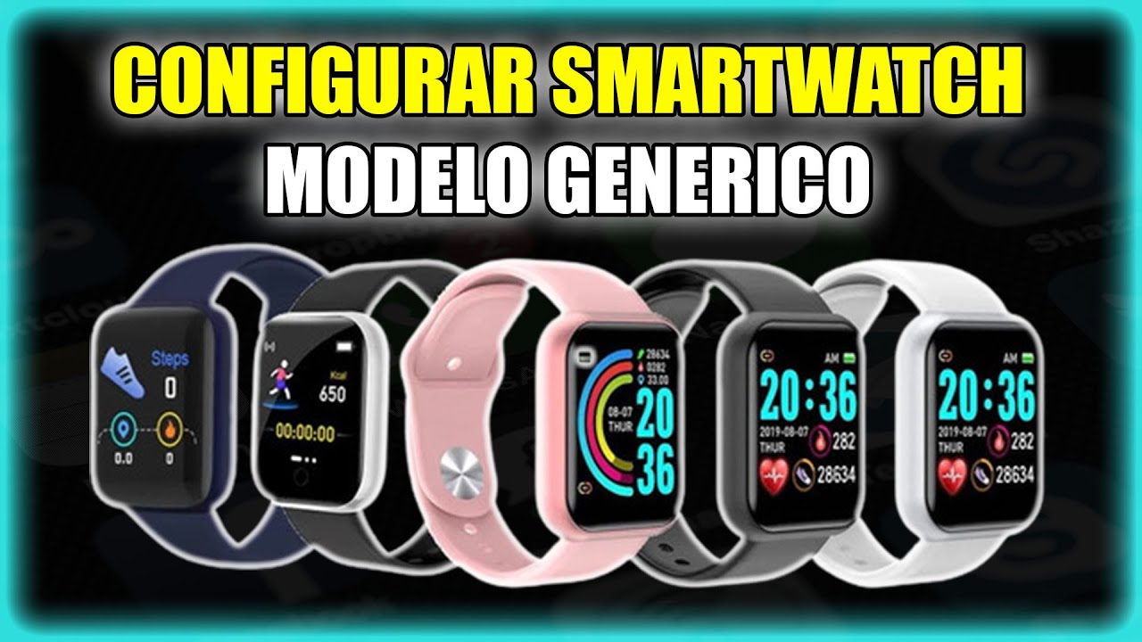 como configurar un reloj smartwatch chino