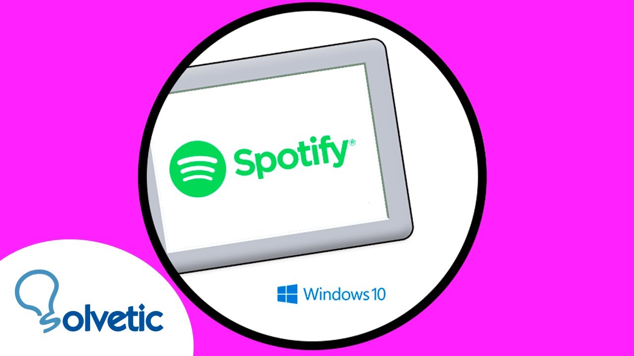 como crear un acceso directo de spotify