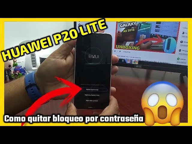 como desbloquear un huawei p20 si olvide la contraseña