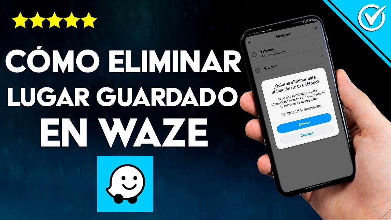 como eliminar todo el historial de waze