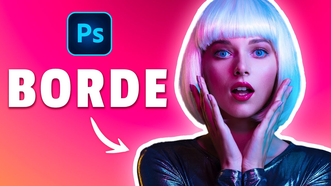 como hacer el borde de una imagen en photoshop