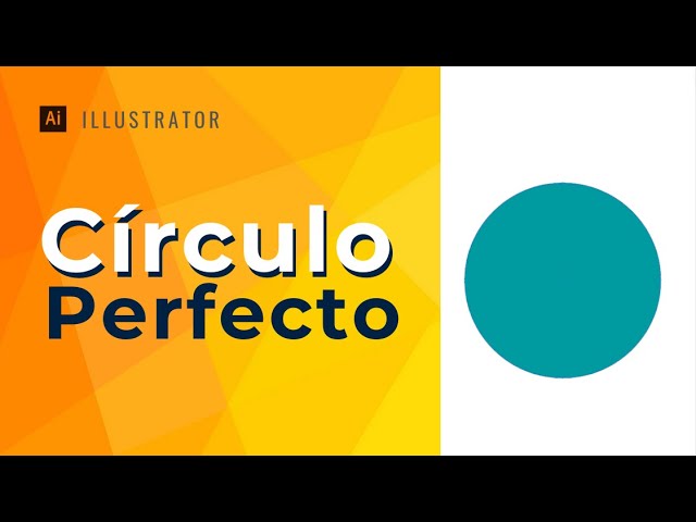 como hacer un circulo en adobe illustrator